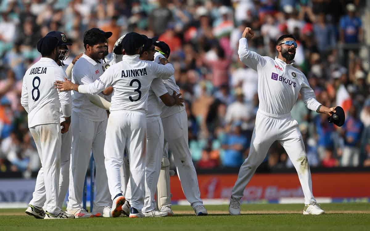 ENG vs IND: 50 ਸਾਲਾਂ ਬਾਅਦ, ਟੀਮ ਇੰਡੀਆ ਨੇ ਓਵਲ ਵਿੱਚ ਹਾਸਲ ਕੀਤੀ ਜਿੱਤ, ਇੰਗਲੈਂਡ ਨੂੰ 157 ਦੌੜਾਂ ਨਾਲ ਹਰਾਇਆ Cricket Image for ENG vs IND: 50 ਸਾਲਾਂ ਬਾਅਦ, ਟੀਮ ਇੰਡੀਆ ਨੇ ਓਵਲ ਵਿੱਚ ਹਾਸਲ ਕੀਤੀ ਜਿੱਤ, ਇੰਗਲੈਂਡ ਨੂੰ 157 ਦ