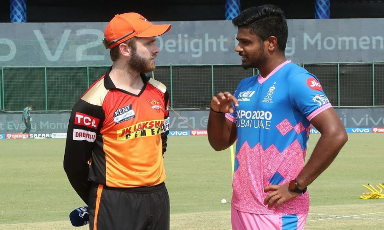 IPL 2021 40th Match: Rajasthan Royals Won The Toss And Opt To Bat First Against _ Sunrisers Hyderabad