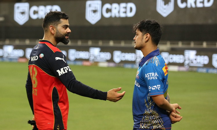 Cricket Image for Kohli Gives Pep Talk To Ishan Kishan After Another Gloomy Outing