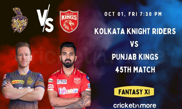Cricket Image for Kolkata Knight Riders vs Punjab Kings: 45th IPL Match Prediction, Fantasy XI Tips 