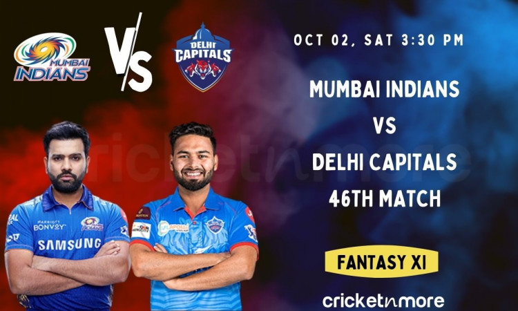 Cricket Image for Mumbai Indians vs Delhi Capitals: 46th IPL Match Prediction, Fantasy XI Tips & Pro