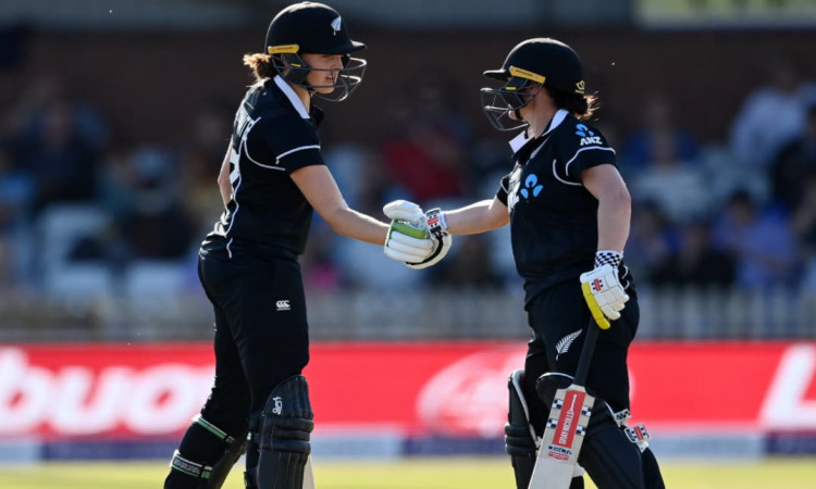 ENGW vs NZW : New Zealand Womens finishes off 244/8 of their 50 overs