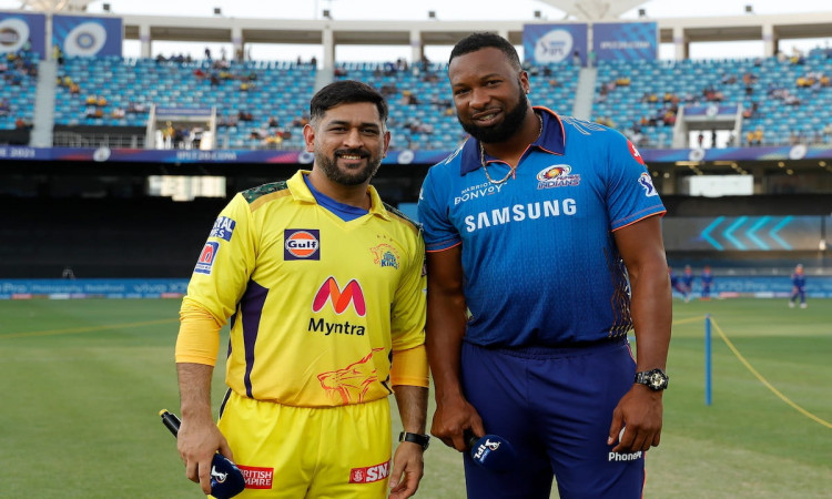Cricket Image for Pollard Becomes Fifth MI Captain To Come Out For Toss Against Permanent MS Dhoni
