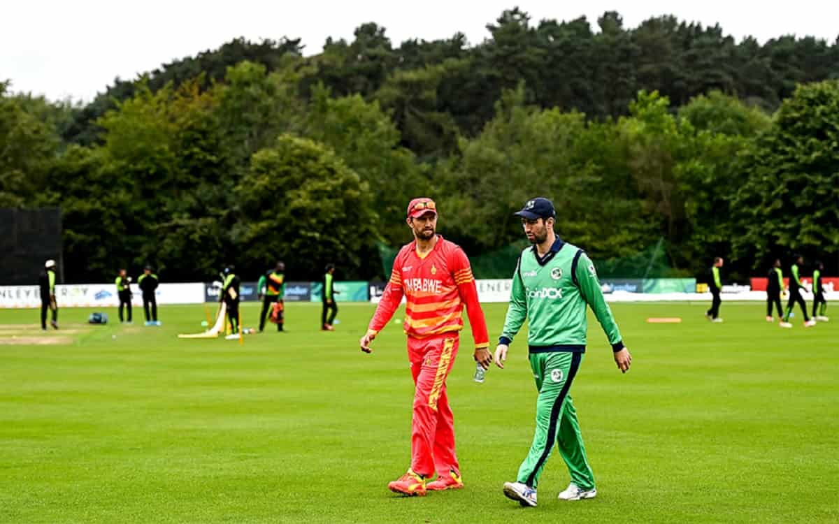 IRE vs ZIM: आयरलैंड-जिम्बाब्वे के बीच दूसरे वनडे पर पड़ा बारिश का साया, मैच रद्द Rain washed the second ODI between Ireland-Zimbabwe
