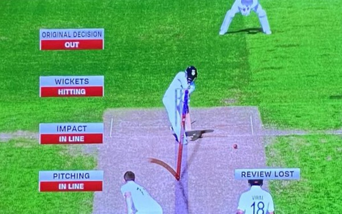 Cricket Image For Video : जडेजा ने किया रिव्यू बर्बाद, बनते जा रहे हैं टीम इडिया की कमज़ोरी