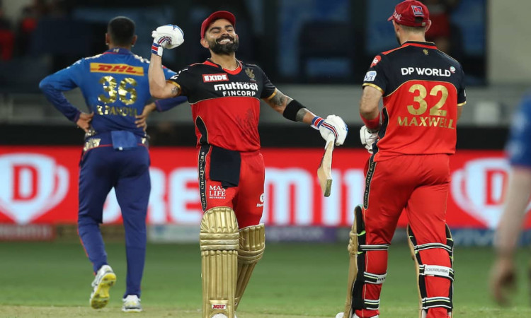IPL 2021: Royal Challengers Bangalore finishes 166/6 in their 20 overs