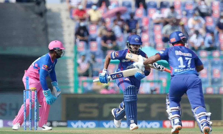 Cricket Image for IPL 2021: खराब शुरूआत के बावजूद दिल्ली ने दिया राजस्थान को 155 रनों का टारगेट, अय्