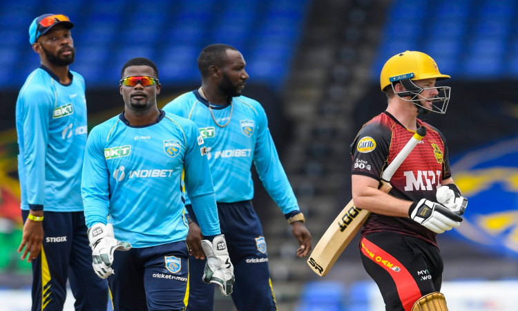 Cricket Image for Saint Lucia Kings Take On Knight Riders In 1st Semi-Final Of CPL 2021