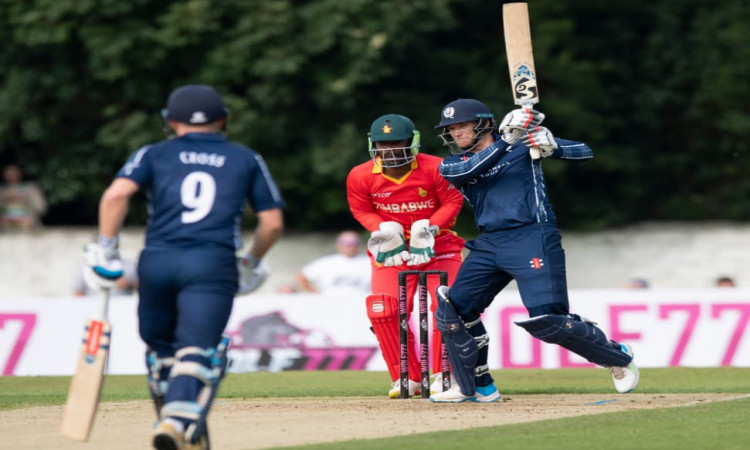 Berrington, Sharif star in Scotland's seven-run win