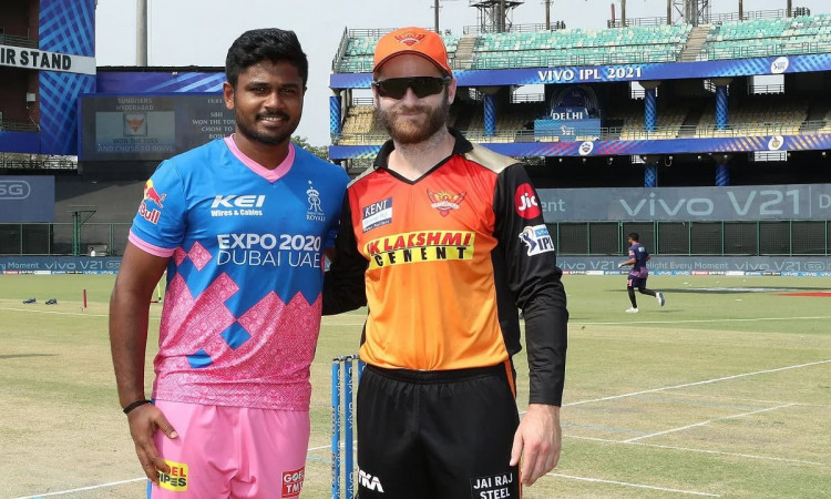 IPL 2021 40th Match: Rajasthan Royals Won The Toss And Opt To Bat First Against Sunrisers Hyderabad