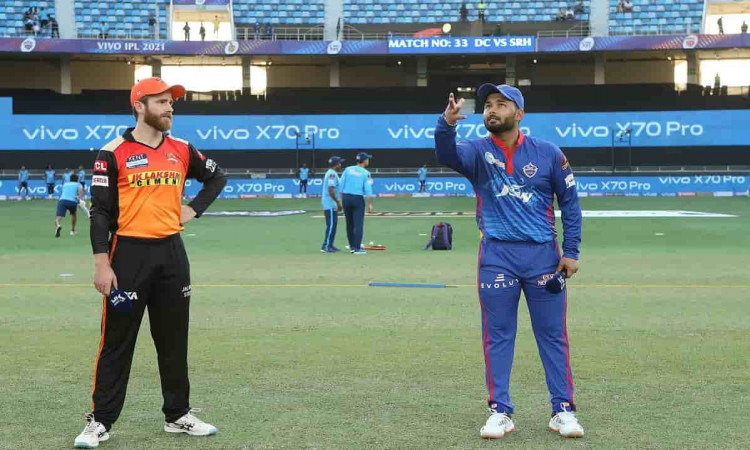 Cricket Image for IPL 2021: दिल्ली के खिलाफ टॉस जीतकर सनराइजर्स हैदराबाद ने चुनी बल्लेबाजी