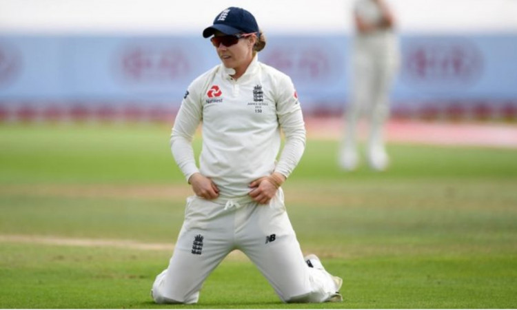 Cricket Image for Tammy Beaumont Talks About How Female Cricketers Manage Their Periods In White Clo