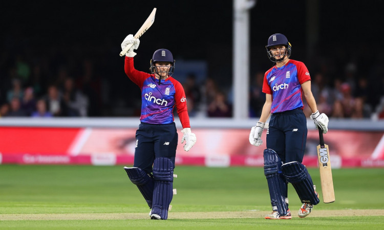 Cricket Image for Tammy Beaumont Smashes 97 As England Beat New Zealand By 46 Runs