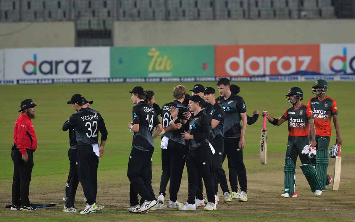 Cricket Image for BAN vs NZ: Tom Latham, Finn Allen Help New Zealand To Consolation T20 Win