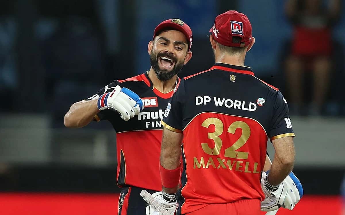 IPL 2021: मुंबई के खिलाफ रॉयल चैलेंजर्स बैंगलोर ने रखा 166 रनों का टारगेट, कोहली-मैक्सवेल ने जड़ा अर्धशतक Royal Challengers Bangalore set a target of 166 runs against Mumbai indians whereas virat Kohli and glenn Maxwell hit half-century