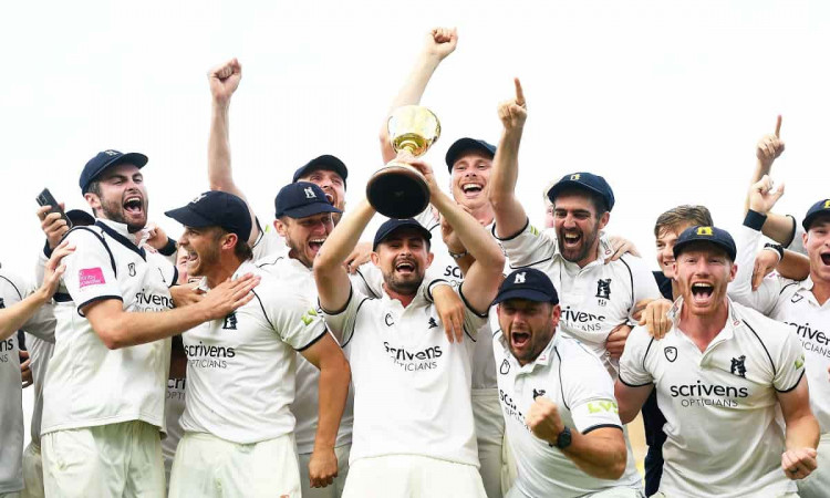 Cricket Image for Warwickshire Win English County Championship