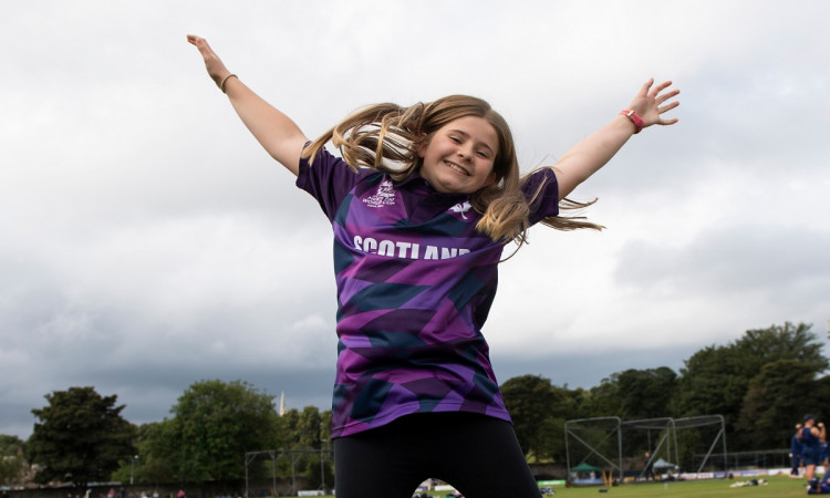 Cricket Image for 12 Year Old Designed The T20 World Cup Kit For Scotland 