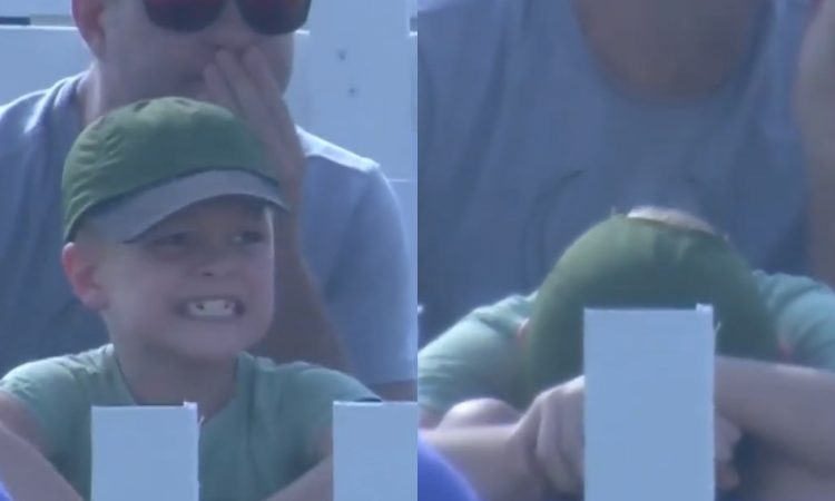 Cricket Image for Aus Vs Sa Kid Reaction After Josh Hazlewood Clean Bowled Quinton De Kock Watch Vid