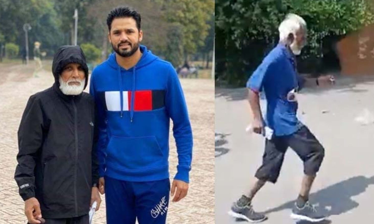 Cricket Image for Azhar Ali Father Muhammad Rafiq Won Gold Medal In 21 Km Marathon Race