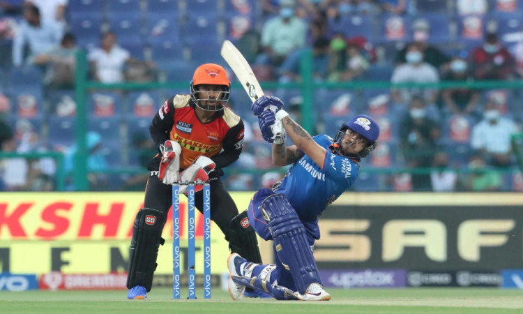 Mumbai Indians set 236 Runs target for srh in 55th match of ipl 2021