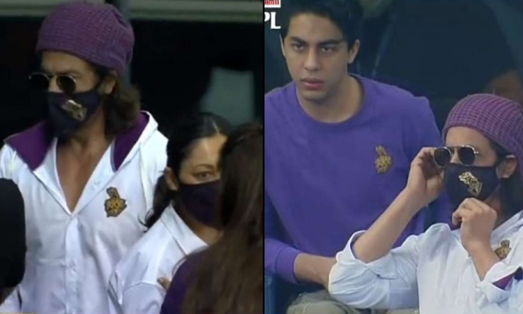 Cricket Image for Kkr Owner Shahrukh Khan Talks About His Son Aryan Watch Video