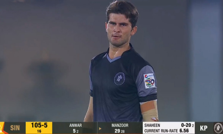 Cricket Image for Khurram Manzoor Stroked Five Fours In An Over Of Shaheen Shah Afridi