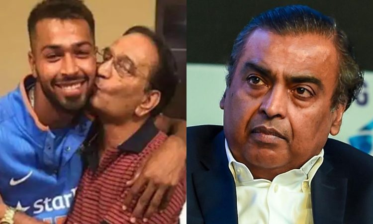 Cricket Image for Mukesh Ambani Once Said To Hardik Pandya Father Your Children Are My Children Now