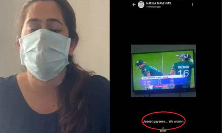 Cricket Image for Nafisa Atari Gets Terminated After She Celebrated Pakistan Victory