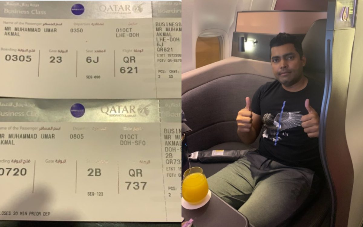 Cricket Image for Pakistani Cricketer Umar Akmal Is Off To The Us For Some Personal Meeting