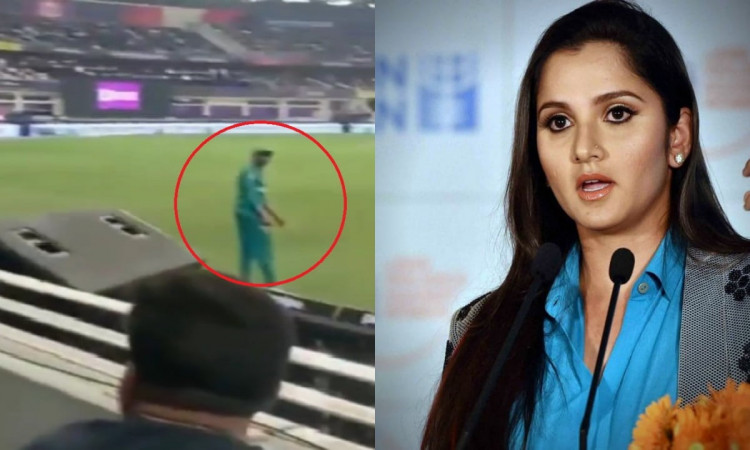 T20 World Cup 2021 Sania Mirza reacts hilariously after Team India fans call Shoaib Malik jeeja ji