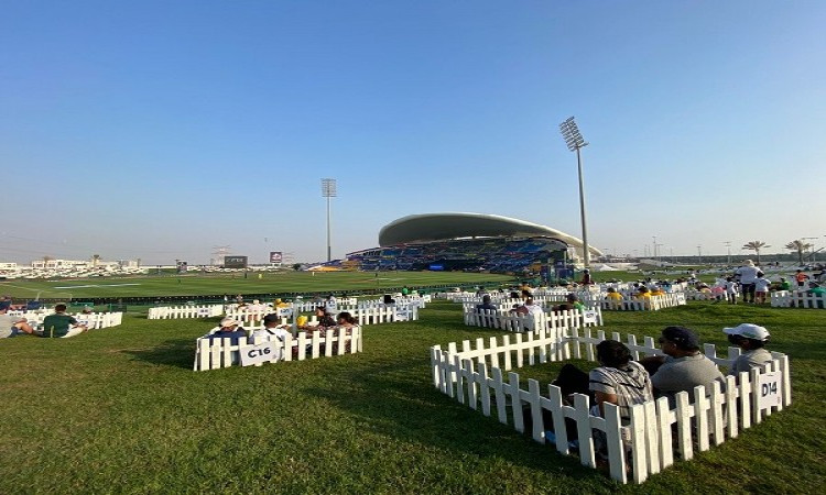 T20 WC: 'Socially distanced' family pods in Sheikh Zayed Stadium capture fans imagination