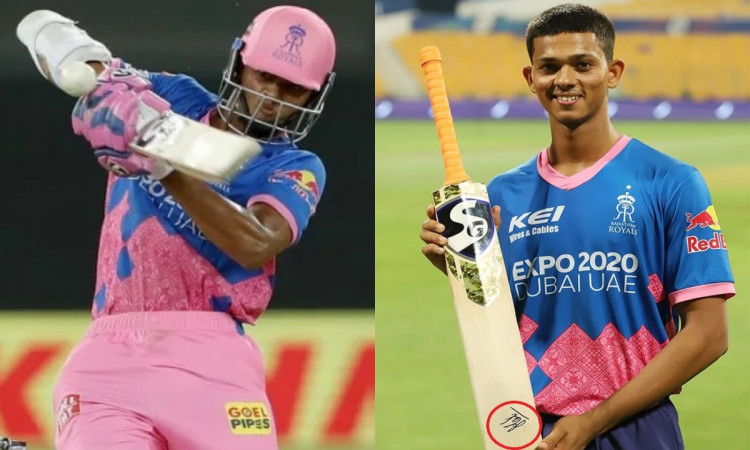 Yashasvi Jaiswal happy after MS Dhoni autographed his bat after match