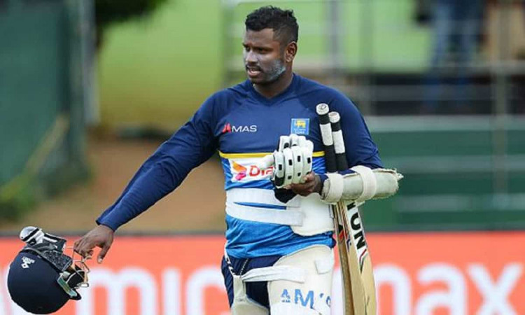 Cricket Image for Angelo Mathews Makes Himself Available For Sri Lanka Selection