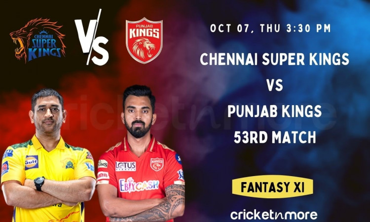 Cricket Image for Chennai Super Kings vs Punjab Kings: 53rd IPL Match Prediction, Fantasy XI Tips & 