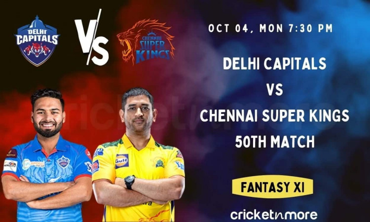 Delhi Capitals vs Chennai Super Kings: 50th IPL Match Prediction, Fantasy XI Tips & Probable XI