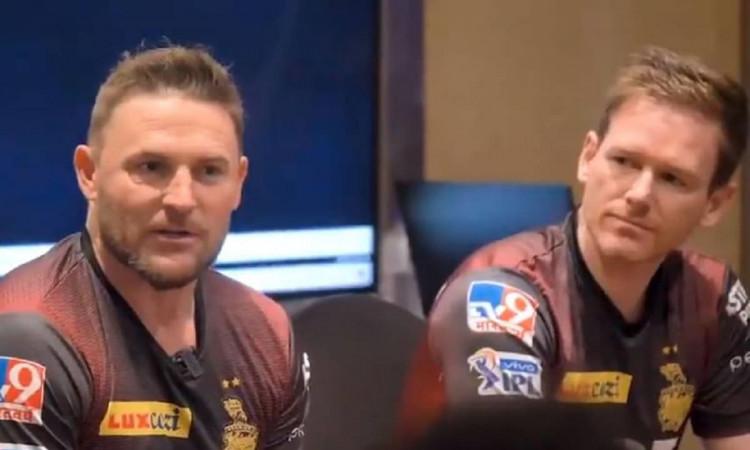  Despite losing to Chennai Morgan and McCullum are proud of the team for KKR's big comeback in Dubai