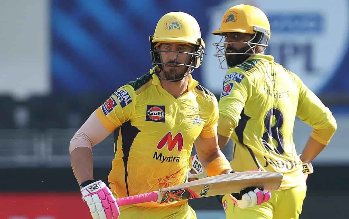Du Plessis's half-century took Chennai to a respectable score, gave Punjab a target of 135 runs Du Plessis's half-century took Chennai to a respectable score, gave Punjab a target of 135 runs