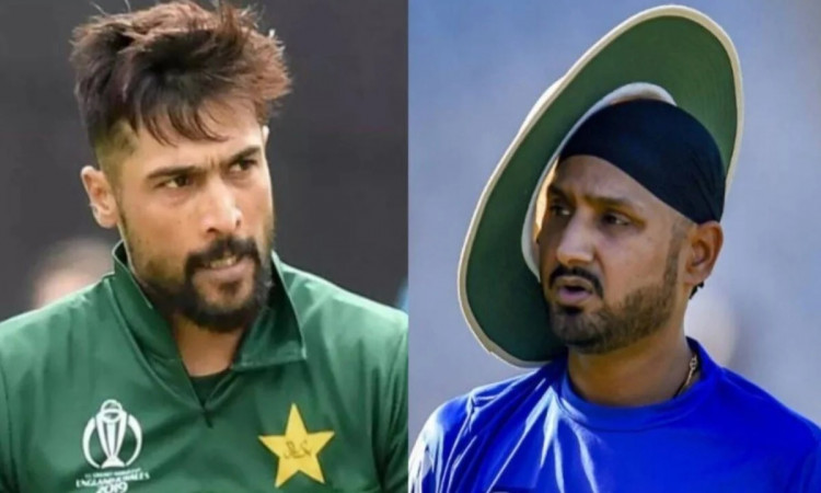 Cricket Image for Harbhajan Singh & Mohammad Amir Engage In An Intense Twitter War Following India's