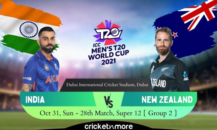 Cricket Image for India vs New Zealand, T20 World Cup – Cricket Match Prediction, Fantasy XI Tips & 