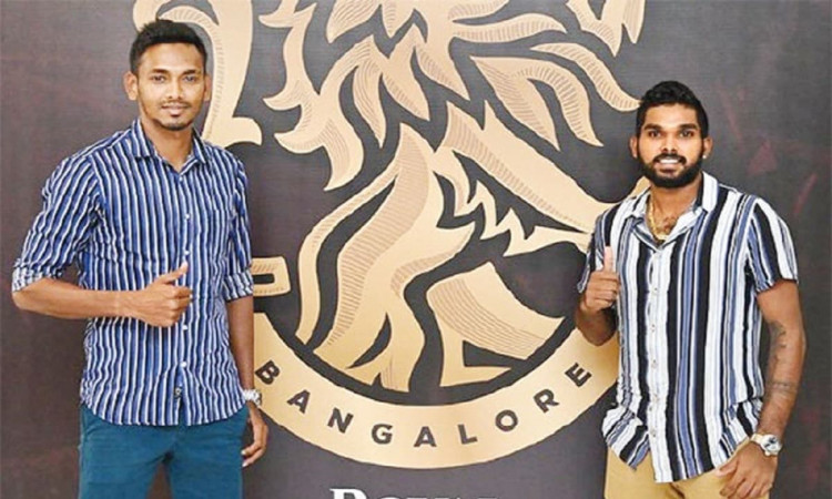 Cricket Image for IPL 2021: Chameera & Hasaranga Released From RCB's Bio Bubble
