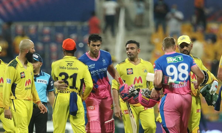 IPL 2021: Dube Powers RR To A 7 Wicket Win Against Table Toppers CSK