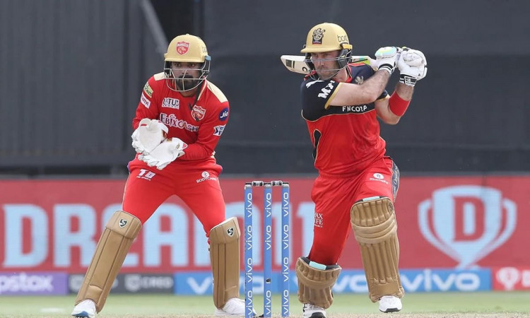 IPL 2021: Maxwell Takes RCB To 164/7 Against PBKS