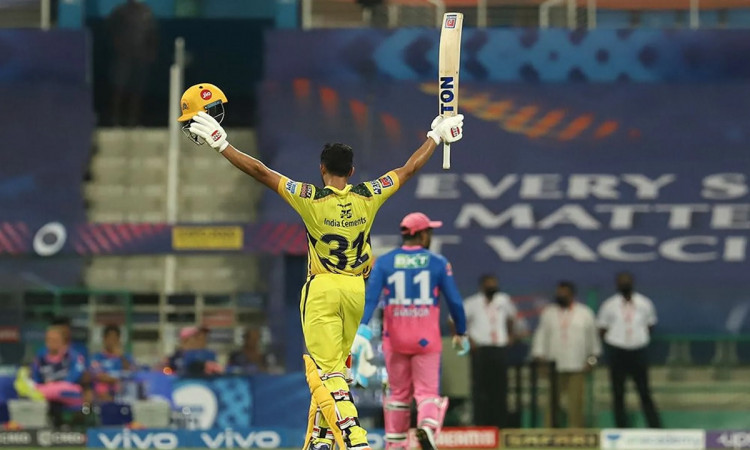 Cricket Image for IPL 2021: MS Dhoni Heaps Praises On Ruturaj Gaikwad's 'Outstanding Knock'
