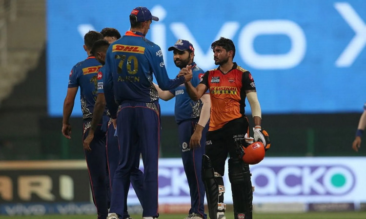 Cricket Image for MI Bows Out Of IPL 2021 Despite Beating SRH By 42 Runs 