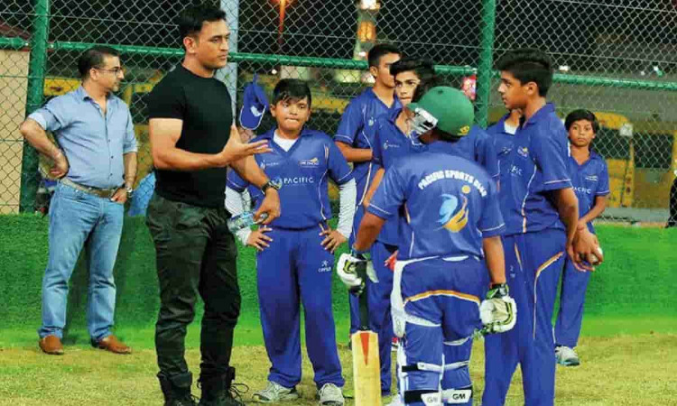 MS Dhoni Cricket Academy Launched In Bengaluru