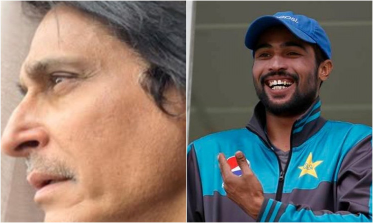 Cricket Image for 'रमीज़ राजा को नहीं मिलती है सैलरी', मोहम्मद आमिर लिए PCB चेयरमैन के मज़े