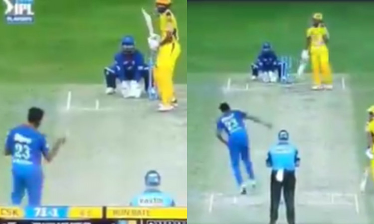 Cricket Image for VIDEO : अश्विन ने लिया गायकवाड़ से पंगा, रुतुराज का जवाब देखकर हंस पड़े डगआउट में 