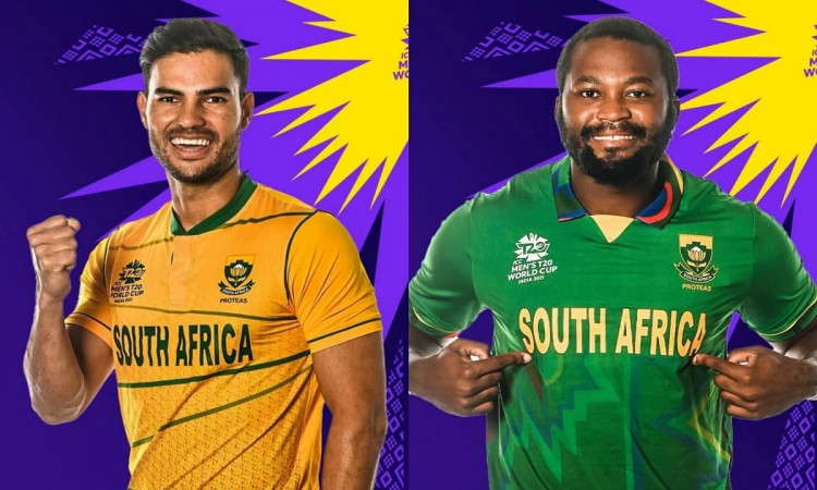 Cricket Image for South Africa Reveals 2 Jerseys For T20 World Cup 