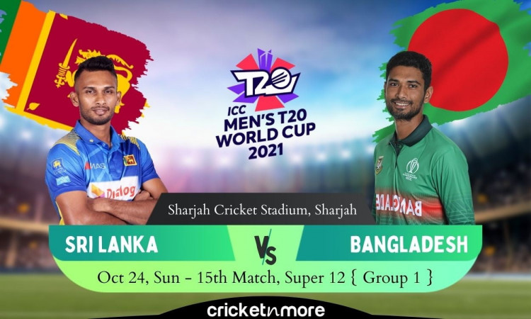 Cricket Image for Sri Lanka vs Bangladesh, T20 World Cup – Cricket Match Prediction, Fantasy XI Tips