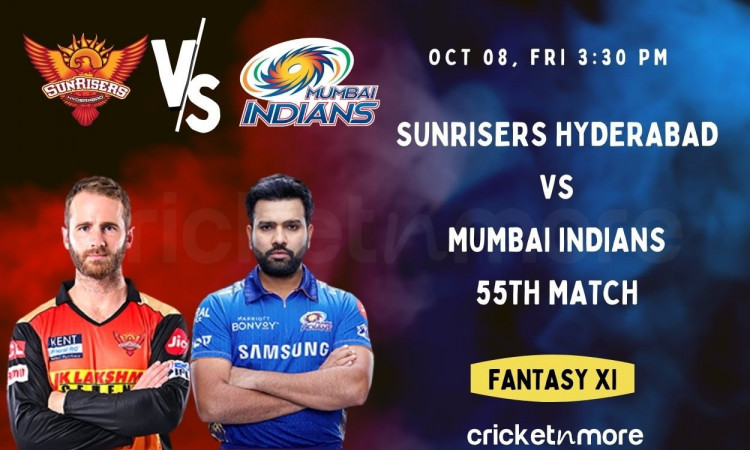 Sunrisers Hyderabad vs Mumbai Indians: 55th IPL Match Prediction, Fantasy XI Tips & Probable XI